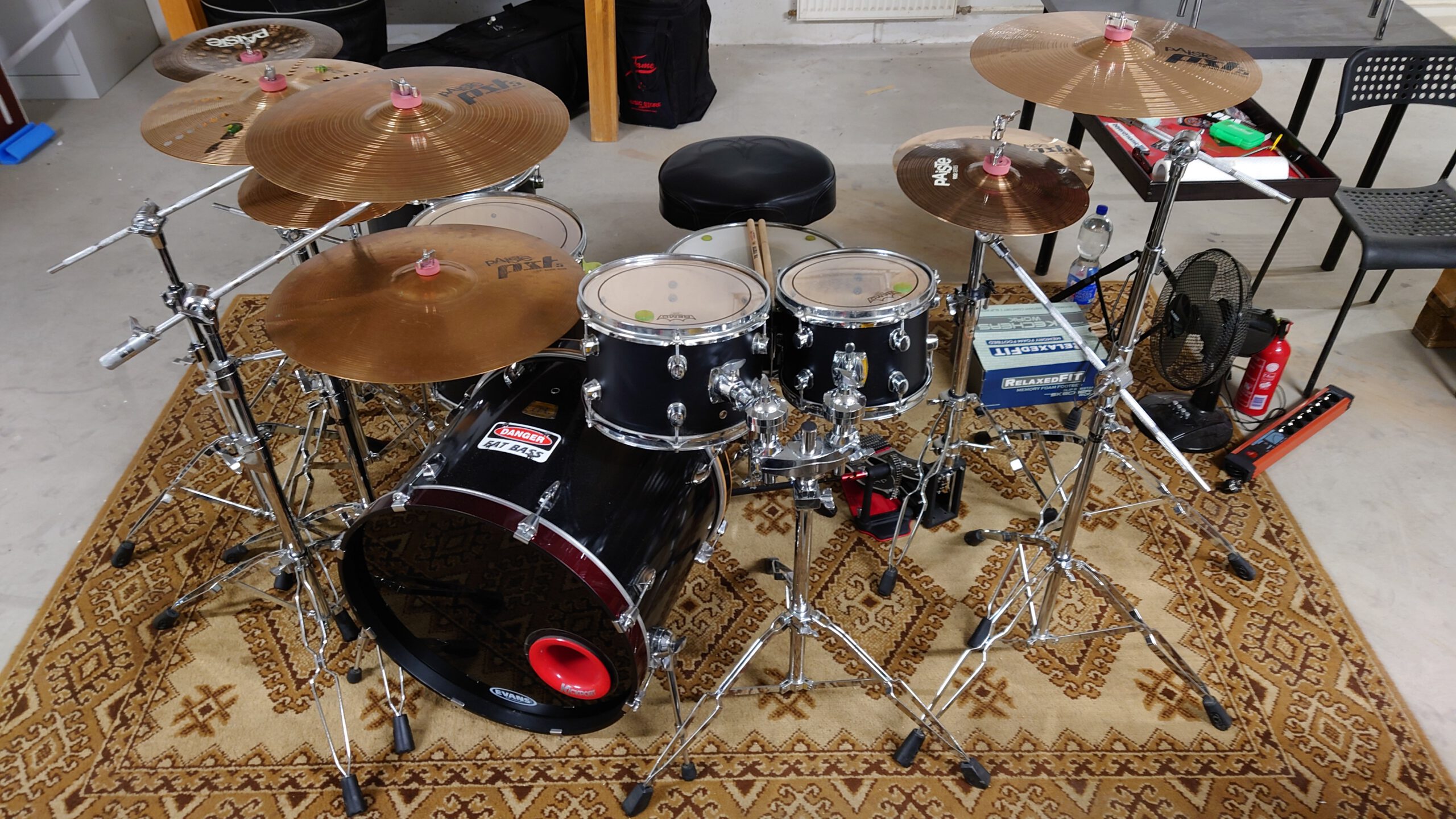 + HW Becken Drumset Schlagzeug +DW/Drumcraft/Tama Komplett - Dein Die Paiste + Zubehör für Verkaufsplattform