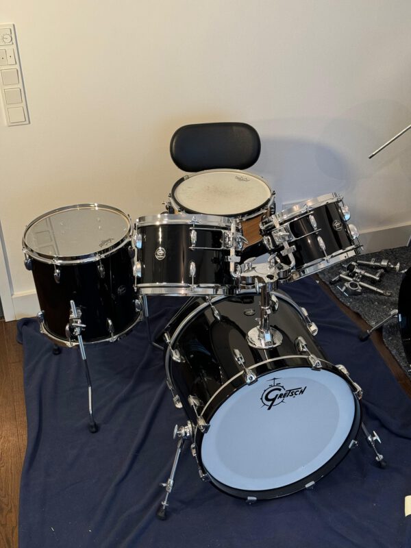 GRETSCH Renown Black inkl. Maple Snare Set – Bild 2